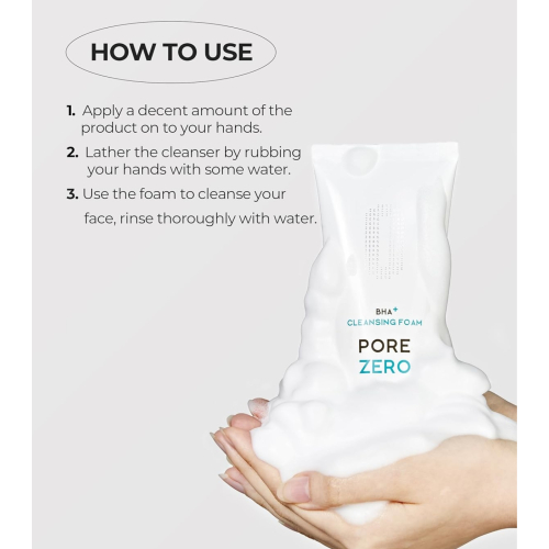 Be The Skin - *BHA+ Pore Zero* - Nettoyant visage BHA+