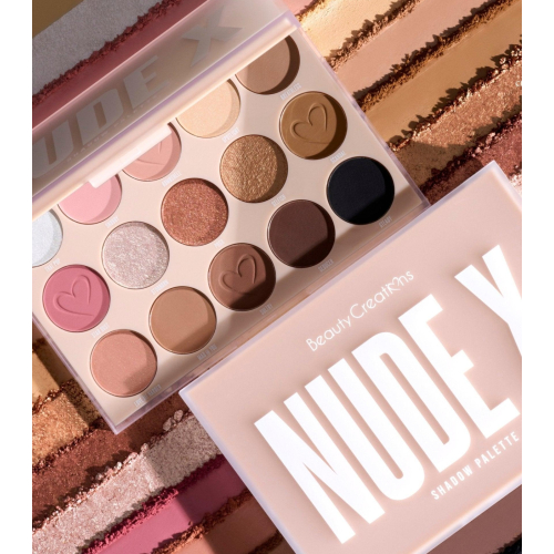 Beauty Creations - Palette d'ombres à paupières Nude x 15 Colors