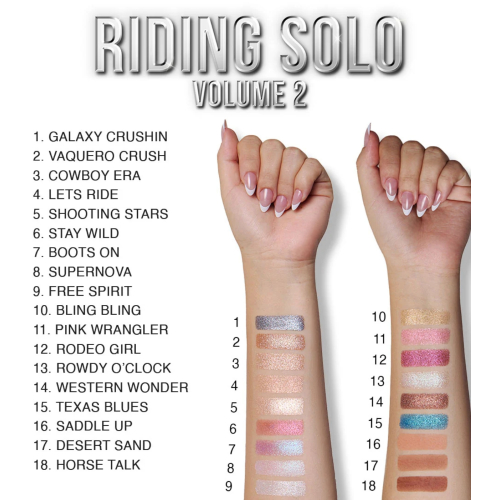 Beauty Creations - Ombre à paupières Riding Solo Vol.2 - Cowboy Era