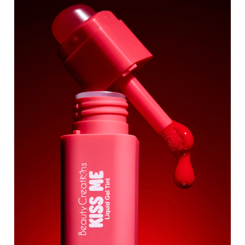 Beauty Creations - Teinte à lèvres Kiss Me Liquid Gel - Corally Hot