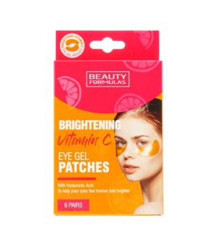 Beauty Formulas - *Brightening Vitamin C* - Patchs en gel à l'acide hyaluronique pour le contour des yeux