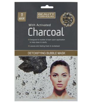 Beauty Formulas - Masque à bulles détoxifiant avec charbon actif