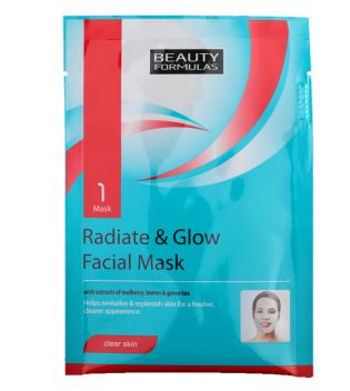 Beauty Formulas - Radiate & Glow Facial Mask