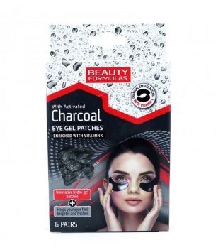 Beauty Formulas - Patches Gel pour les yeux - Charbon activé