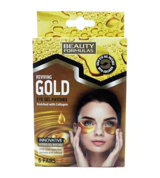 Beauty Formulas - Patches Gel pour les yeux - Gold