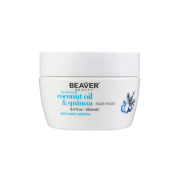 Beaver - *Coconut Oil & Quinoa* - Masque hydratant - Cheveux secs
