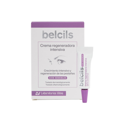 Belcils - Crème régénératrice intensive pour cils - Yeux sensibles