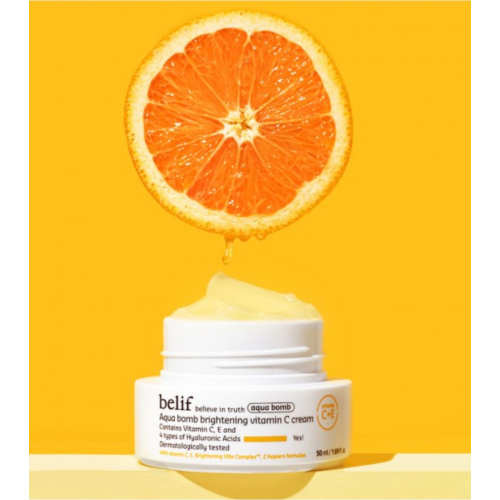 belif - *Aqua bomb* - Gel-crème hydratant éclaircissant à la vitamine C