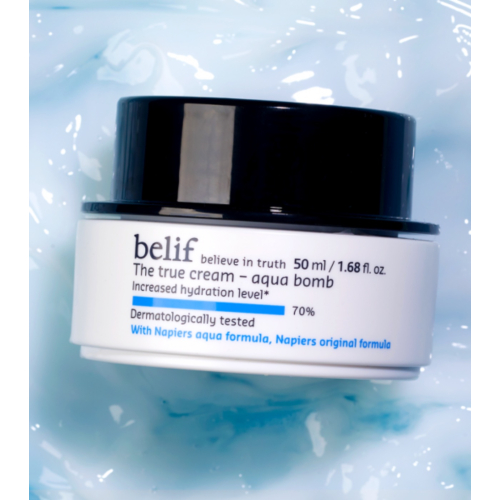belif - *Aqua bomb* - Crème hydratante texture gel intense The True Cream