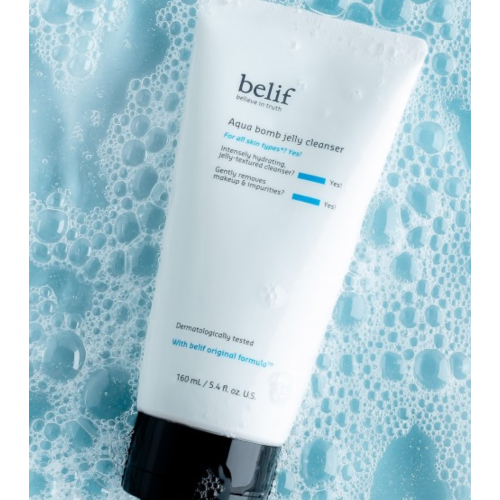 belif - *Aqua bomb* - Nettoyant visage hydratant Jelly Cleanser