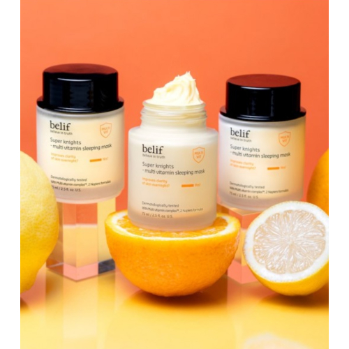 belif - Crème de nuit anti-âge anti-taches Super Knights