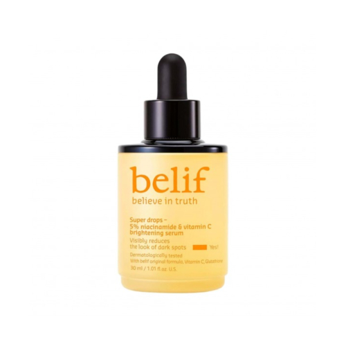 belif - *Super Drops* - Sérum éclaircissant à la niacinamide et à la vitamine C