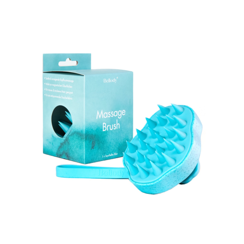 Bellody - Brosse de massage du cuir chevelu - Bleu
