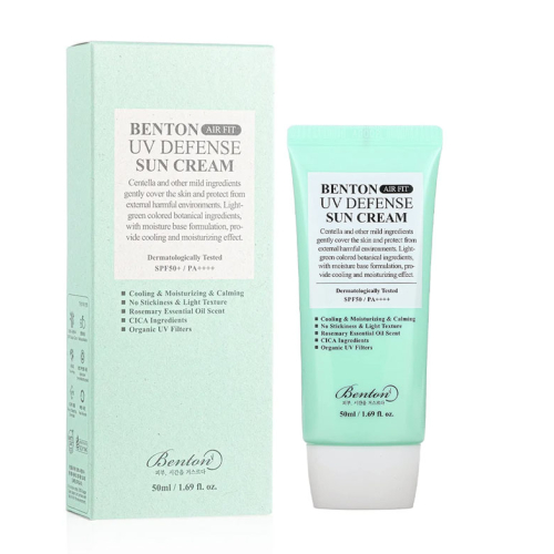 Benton - Crème solaire visage UV Defense Air Fit SPF50 PA++++ - 50ml