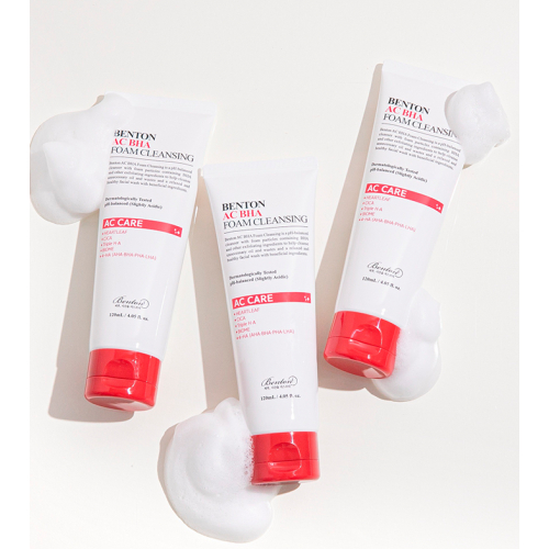 Benton - Gel nettoyant AC BHA pour peaux grasses