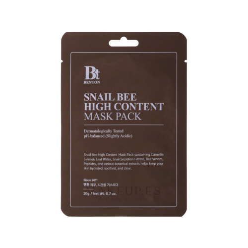 Benton - *Snail Bee* - Masque facial High Content Mask Pack