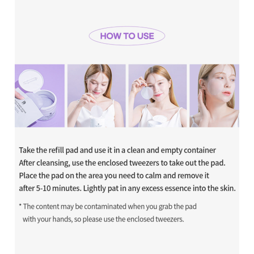 Benton - Tonique visage hydratant et apaisant au format pads