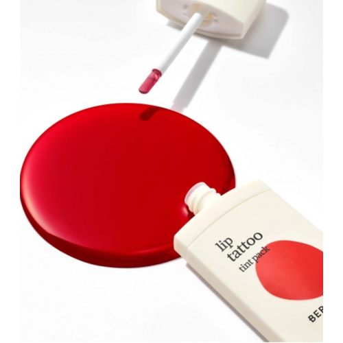 berrisom - Teinte à lèvres Lip Tattoo - 01: Red Core