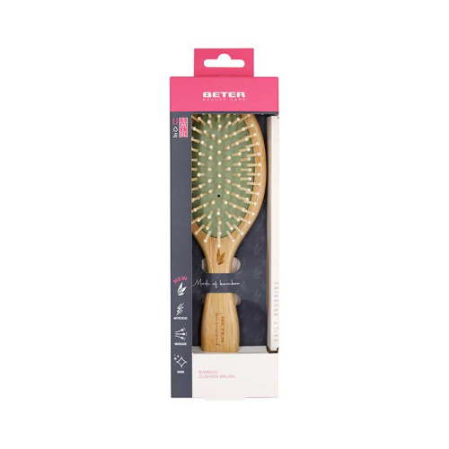 Beter - *Bamwood Collection* - Brosse démêlante pneumatique à poils en bois