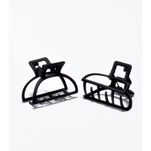 Beter - Duo de pinces à cheveux en métal mat