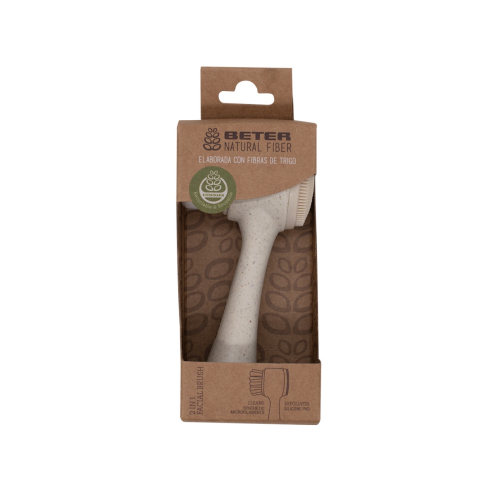 Beter - *Natural Fiber* - Brosse faciale 2 en 1
