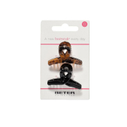 Beter - Duo de pinces à cheveux Staples tourne Trendy Classics