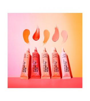 BH Cosmetics - Blush liquide Sun Flushed - Red Sky