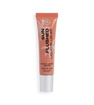 BH Cosmetics - Blush liquide  Sun Flushed - Tangerine Sun