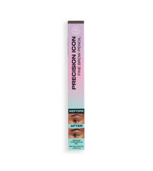 BH Cosmetics - Crayon à sourcils Precision Icon Fine Brow - Ebony