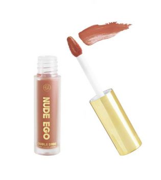 BH Cosmetics - *Nude Ego*  - Rouge à lèvres liquide Double Dare Creamy - Naked