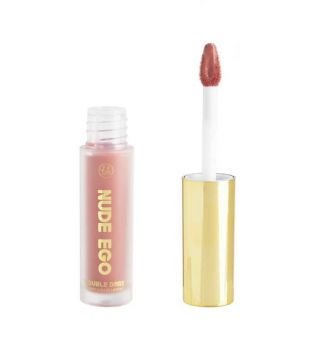 BH Cosmetics - *Nude Ego* - Rouge à lèvres liquide Double Dare Creamy - Sin