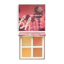BH Cosmetics - Palette Visage Sun Sculpt Contour Palette - Light