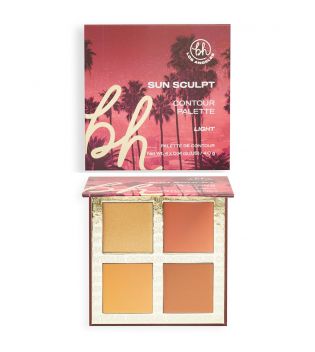 BH Cosmetics - Palette Visage Sun Sculpt Contour Palette - Light