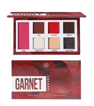 BH Cosmetics - Palette de fards à paupières Garnet January