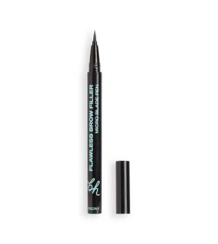 BH Cosmetics - Crayon à sourcils Flawless Brow Filler Pen - Ebony