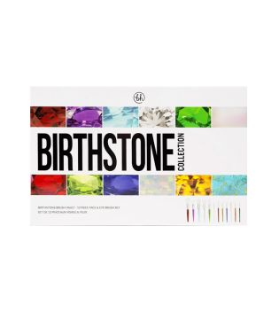 BH Cosmetics - Ensemble de pinceaux Birthstone Vault