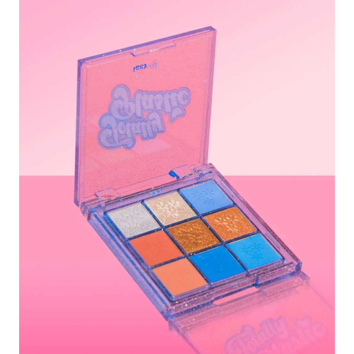 BH Cosmetics - *Totally Plastic* - Mini palette de fards à paupières Iggy Azalea - Fourrure bleue