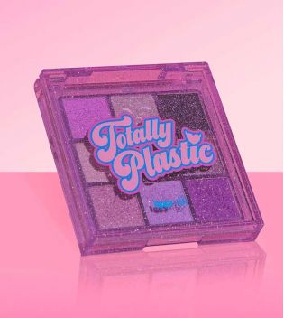 BH Cosmetics - *Totally Plastic* - Mini palette de fards à paupières Iggy Azalea - Purple platforms