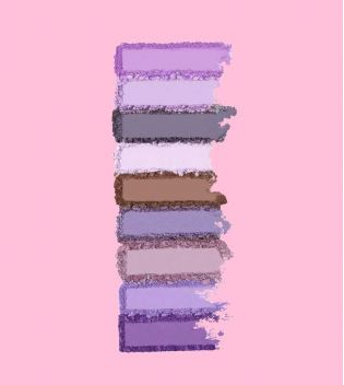 BH Cosmetics - *Totally Plastic* - Mini palette de fards à paupières Iggy Azalea - Purple platforms