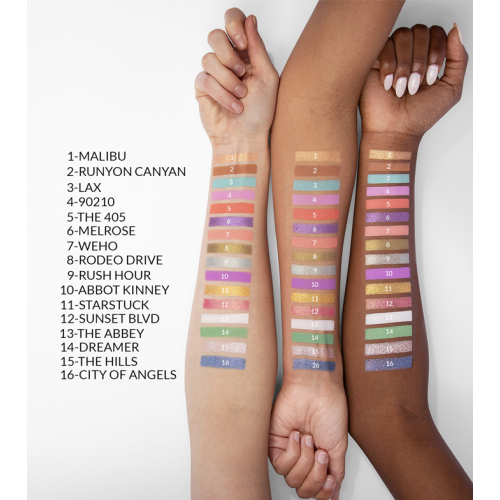 BH Cosmetics - *Travel Series* - Palette de fards à paupières - Lost in Los Angeles