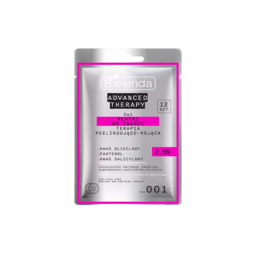 Bielenda - *Advanced Theraphy* - Disques exfoliants 2 en 1