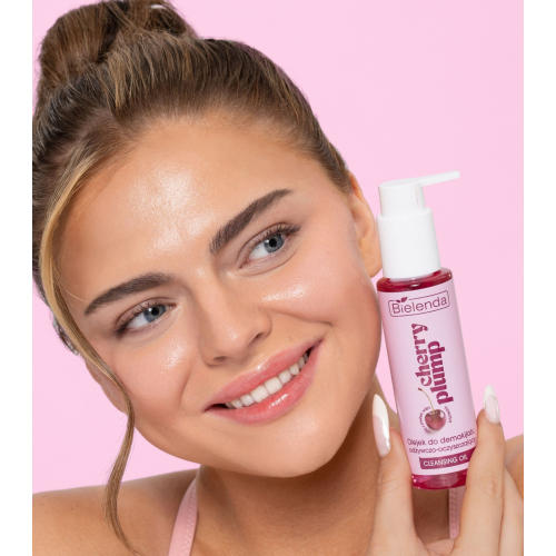 Bielenda - *Cherry Plump* - Huile nettoyante aux peptides