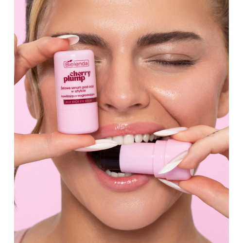 Bielenda - *Cherry Plump* - Stick contour des yeux aux tripeptides