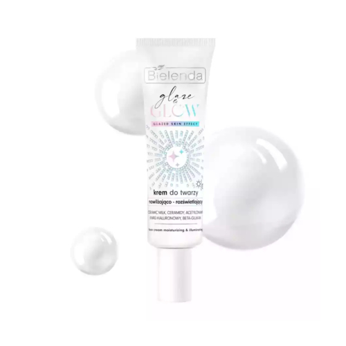 Bielenda - *Glaze & Glow* - Crème visage illuminatrice