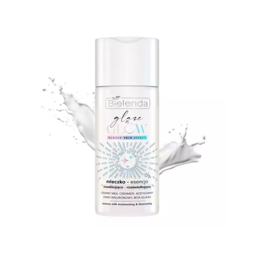 Bielenda - *Glaze & Glow* - Essence visage à la texture laiteuse
