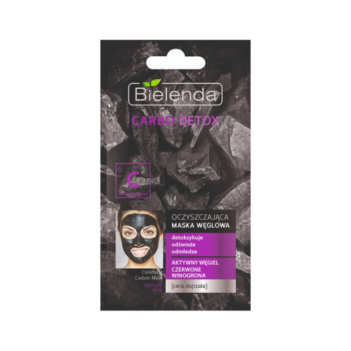 Bielenda - Masque Carbo detox - Peau mature