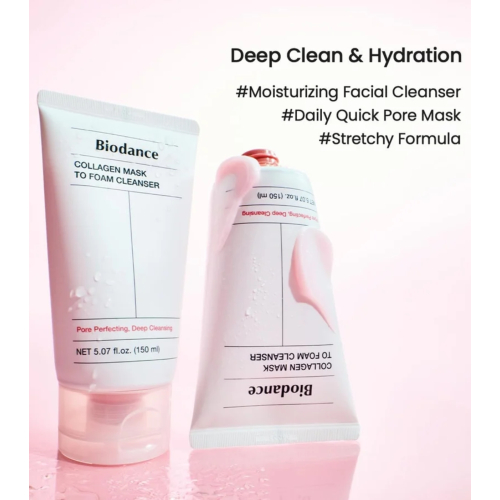 Biodance - Nettoyant facial Collagen Mask to Foam