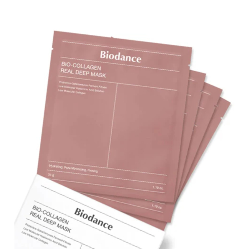 Biodance - Pack de 4 masques visage - Bio Collagen