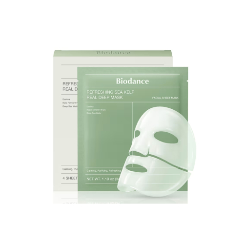 Biodance - Pack de 4 masques faciaux - Refreshing Sea Kelp