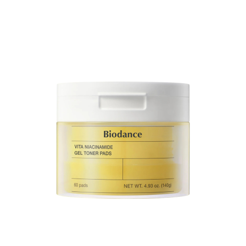 Biodance - Lotion tonique éclaircissante en tampon Vita Niacinamide - 60 pièces